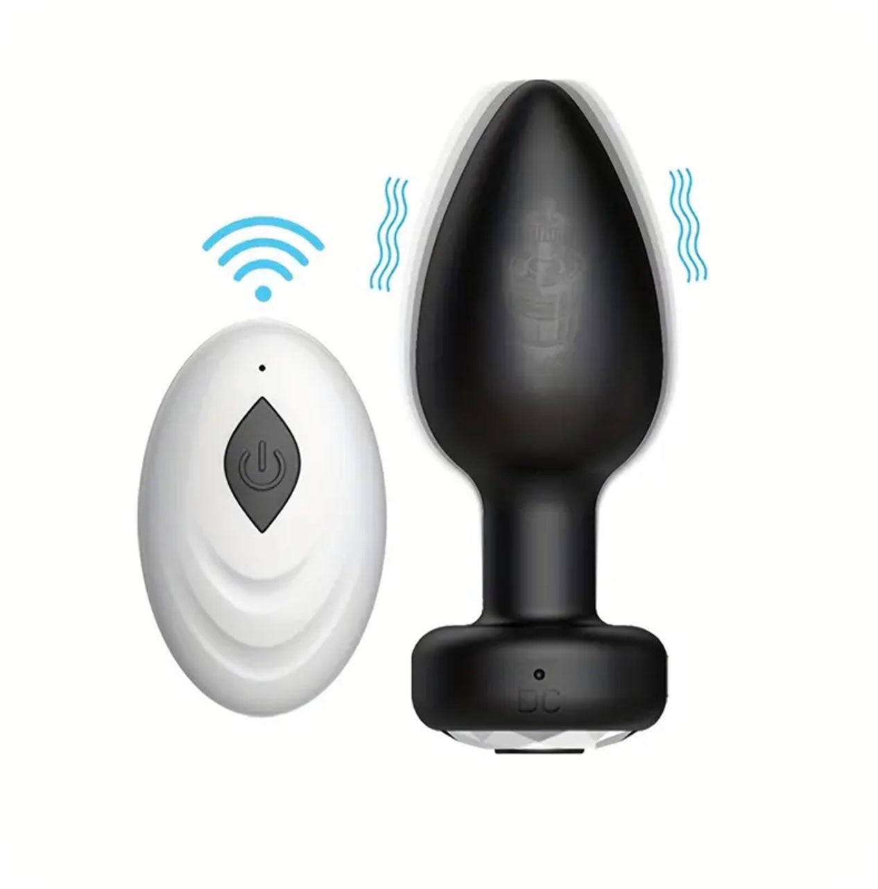 Vibrating Anal Plug With Remote