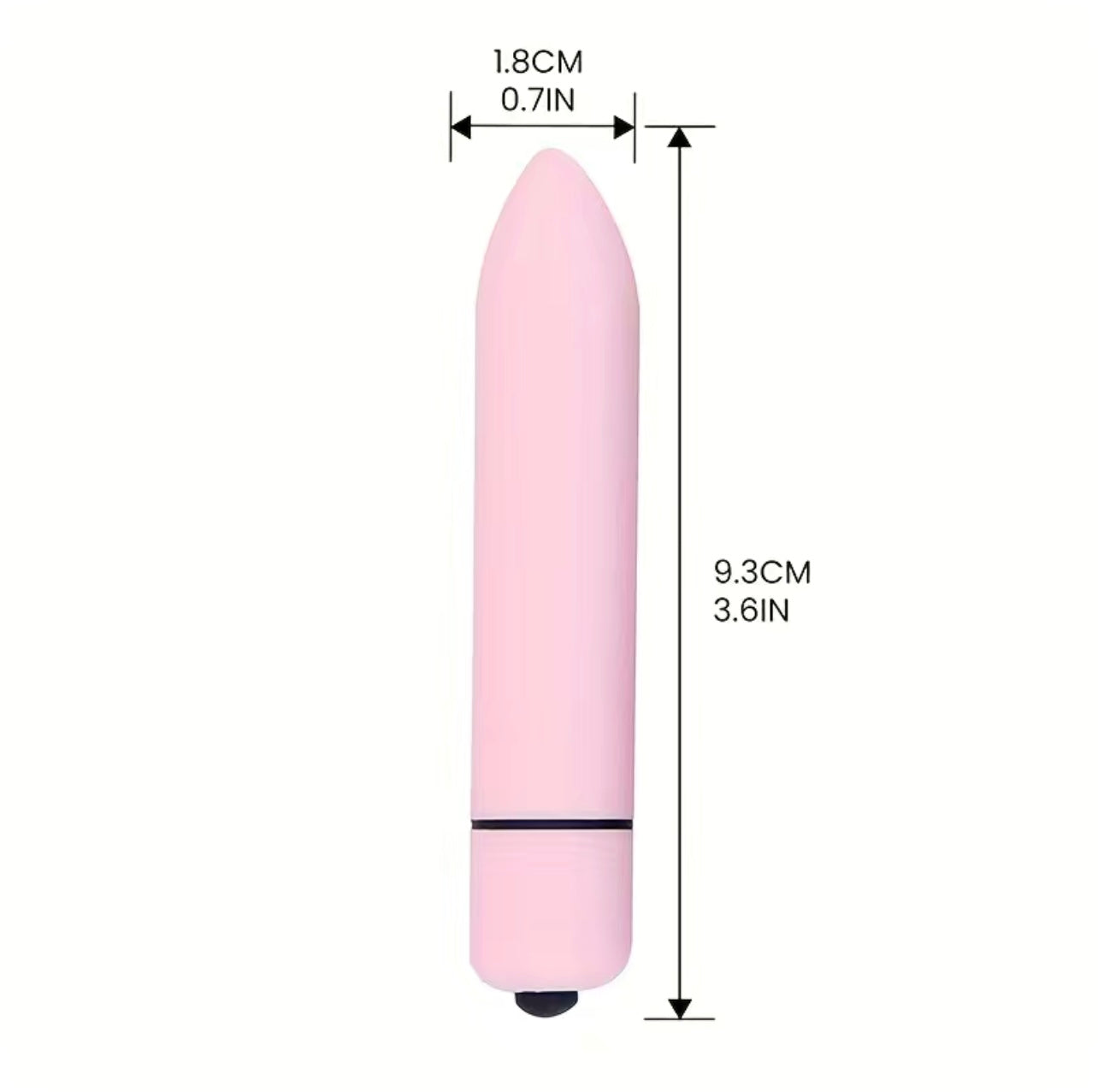 Bullet Vibrator Vagina Stimulator (Rose Red)