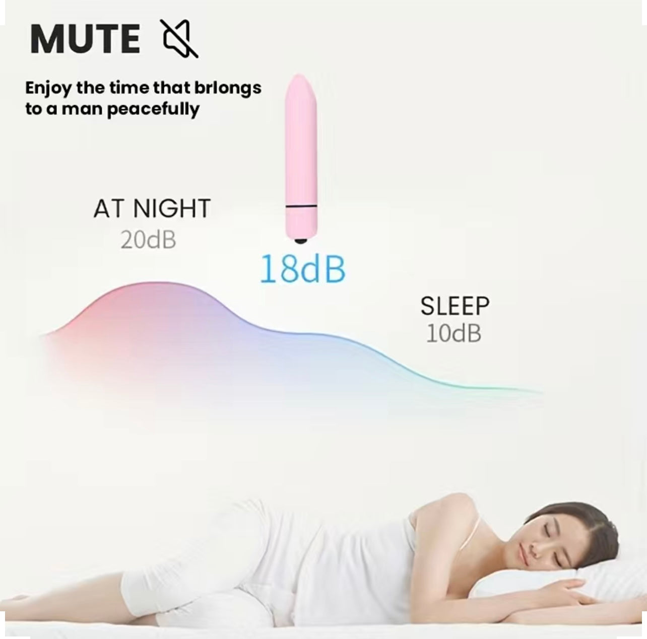 Bullet Vibrator Vagina Stimulator (Rose Red)