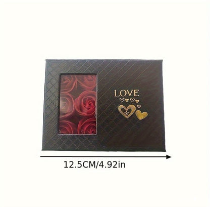 Gift Box With 6 Imitation Rose Flower (Jewelry Not Included)