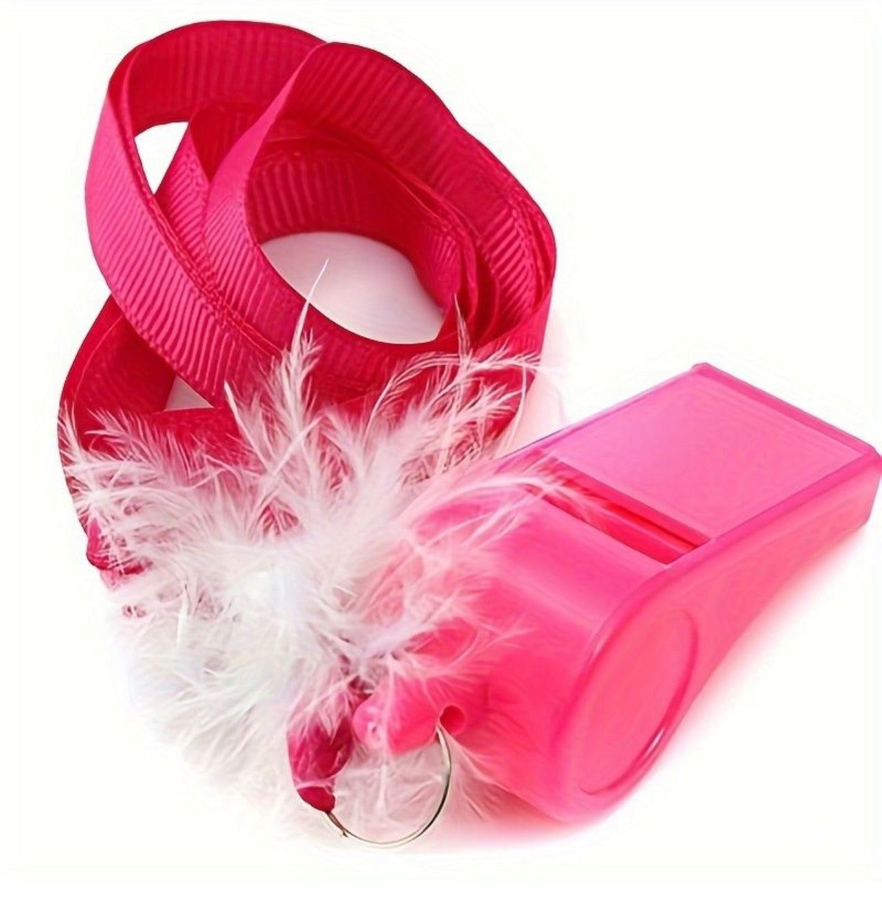 10 Pcs Pink Whistle