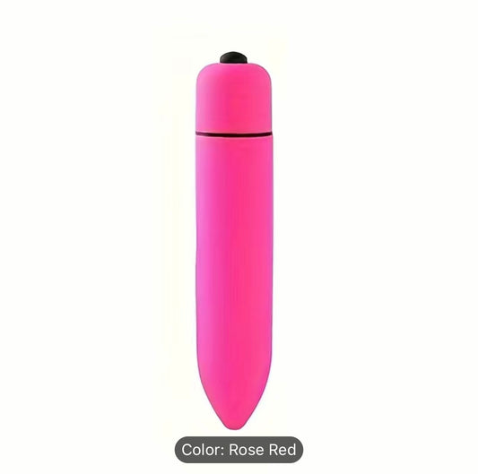 Bullet Vibrator Vagina Stimulator (Rose Red)