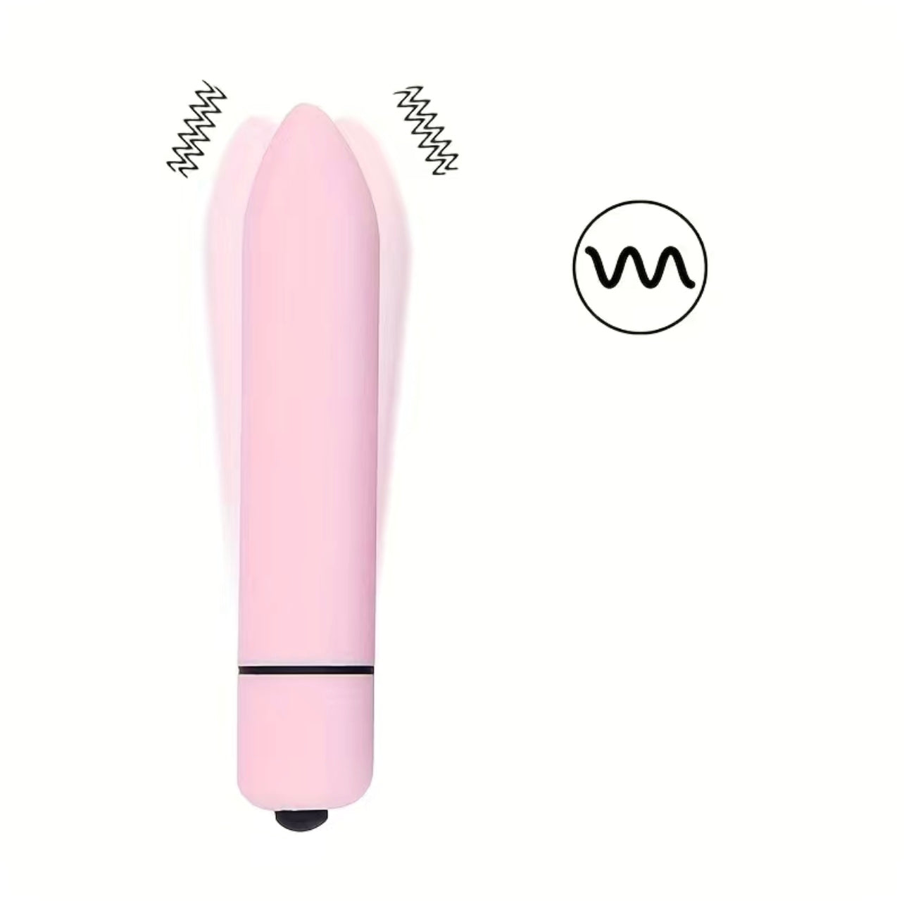 Bullet Vibrator Vagina Stimulator (Rose Red)