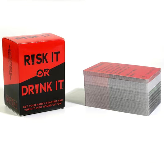 RISK IT OR DRINK IT - ADULT CARDS GAME FOR RISKY COUPLES AND FRIENDS