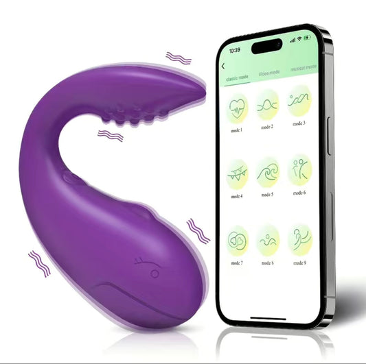 App Remote Control Wearable G Spot Vibrator Sex Toy (Purple)