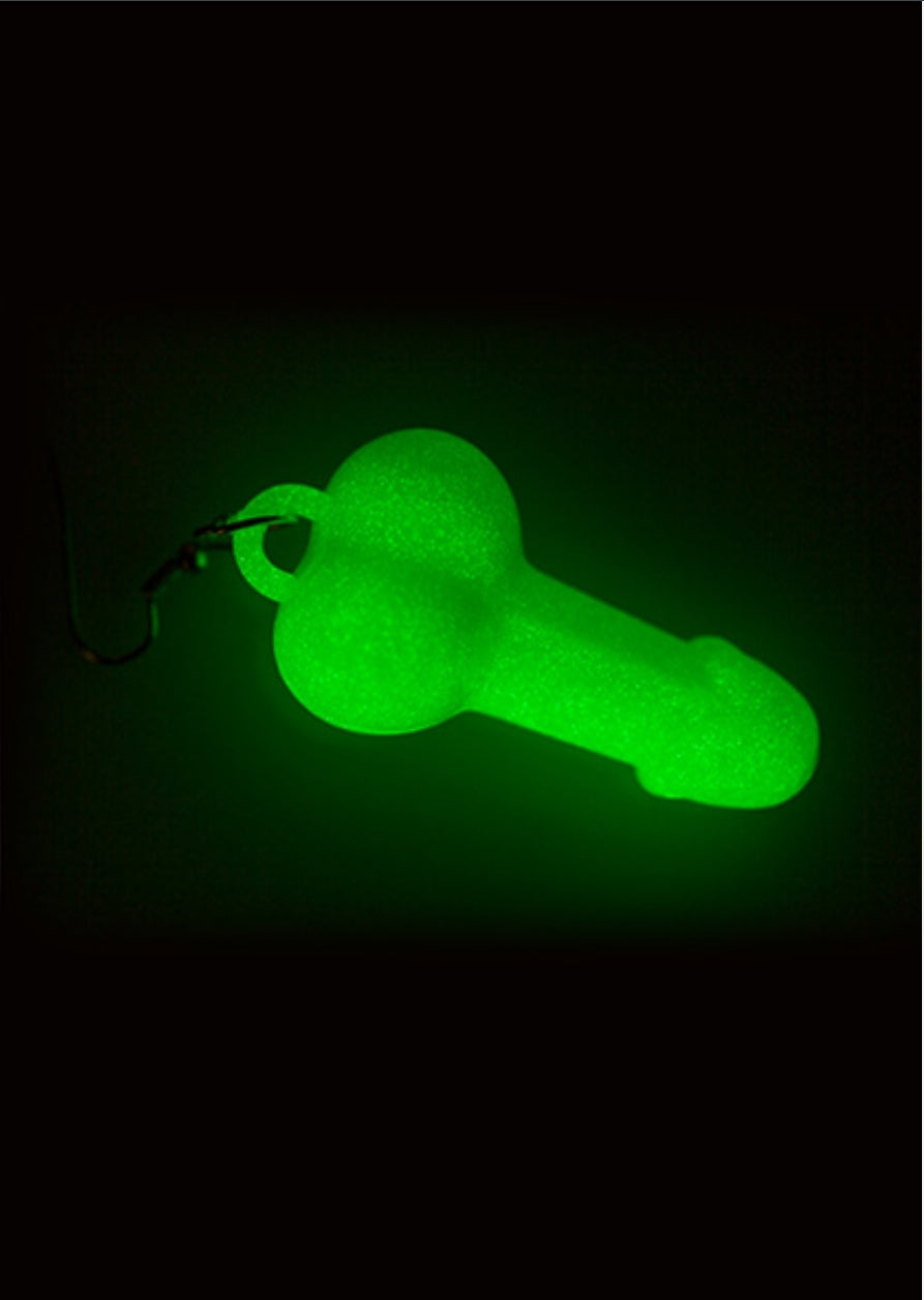 GLOW IN THE DARK PENIS EARRINGS