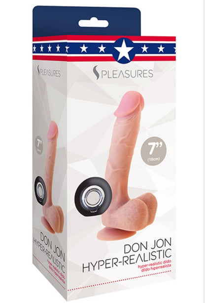 Don Jon Flesh Realistic 21cm Remote