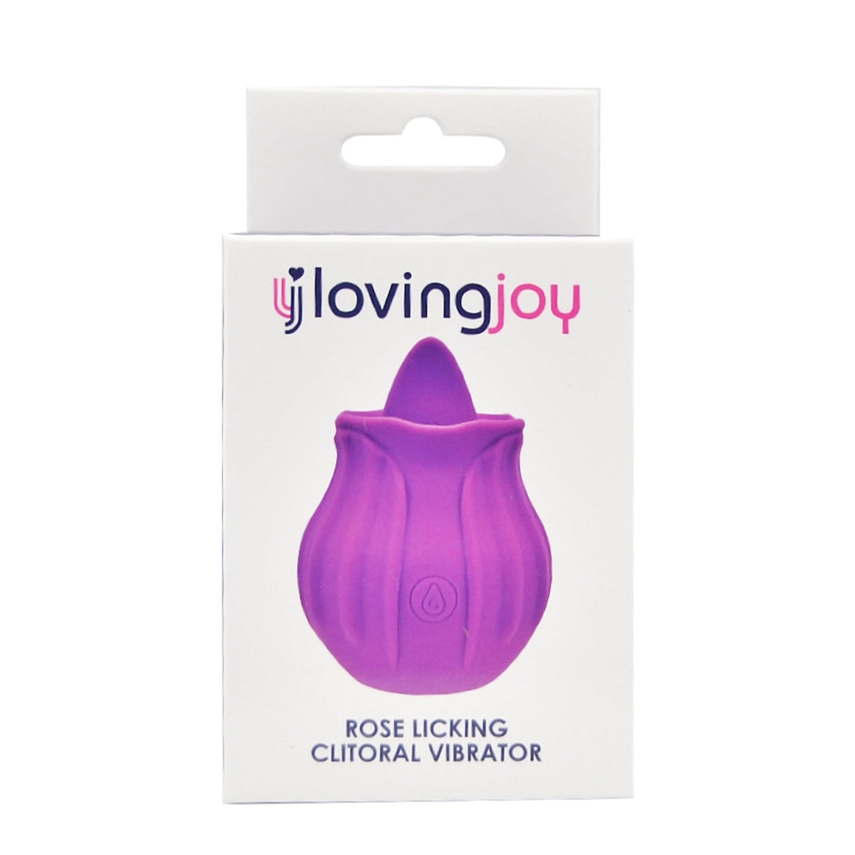 Loving Joy Rose Licking Clitoral Vibrator Purple