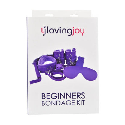 Loving Joy Beginner's Bondage Kit Purple (8 Piece)