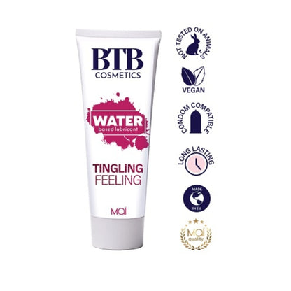 BTB Water Based Tingling Effect Lubricant 100ml