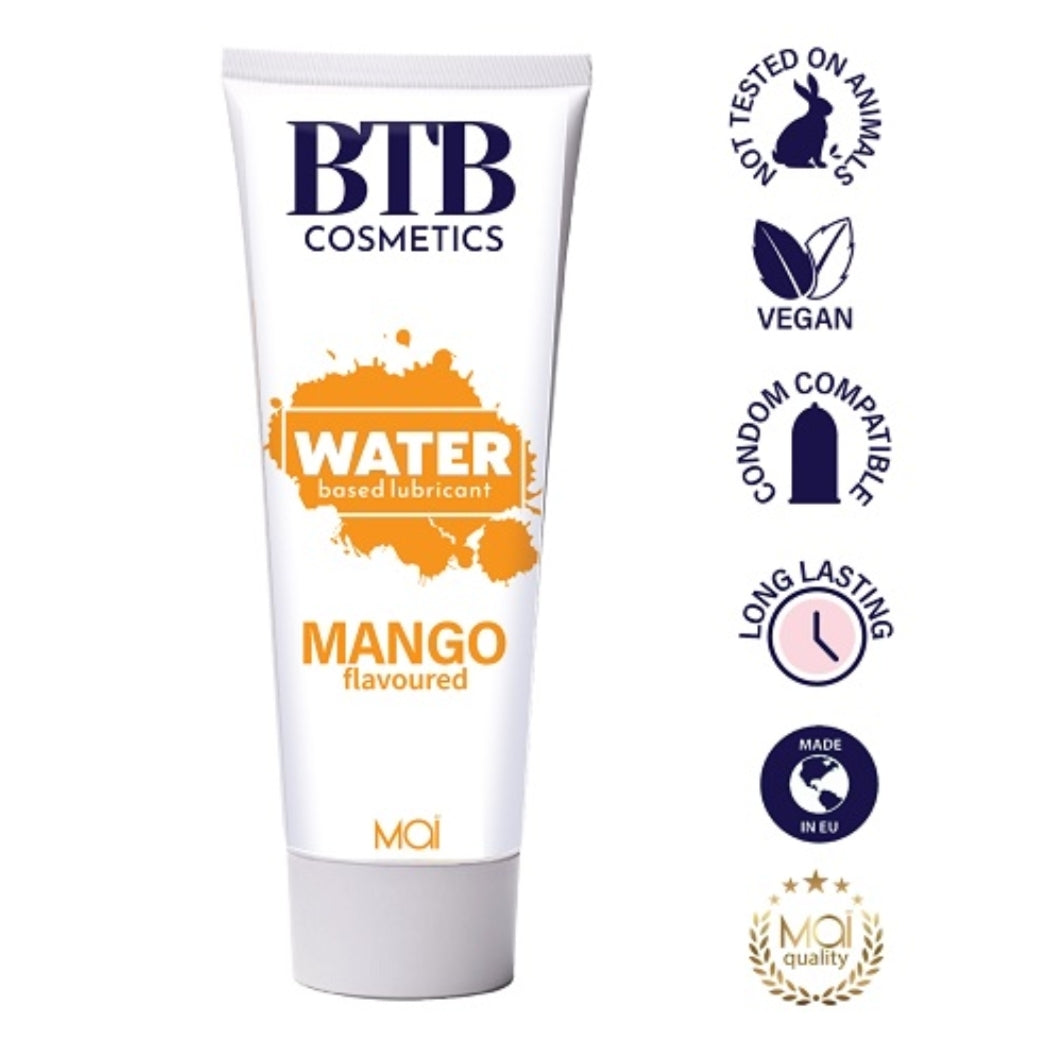 BTB Water Based Lubricant Mango 100ml