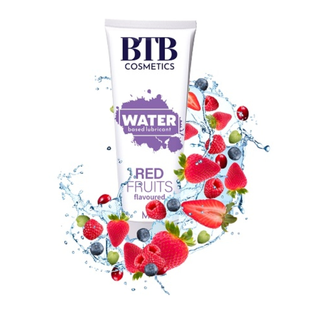 BTB Water Based Lubricant Red Fruits 100ml