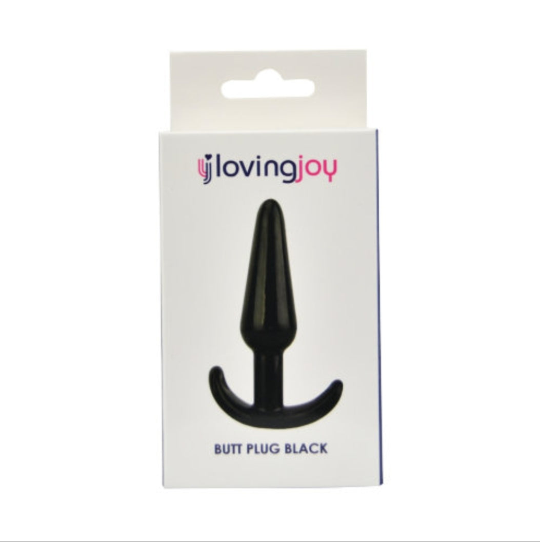 Loving Joy Butt Plug Black