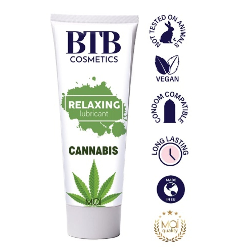 BTB Water Based Cannabis Lubricant 100ml