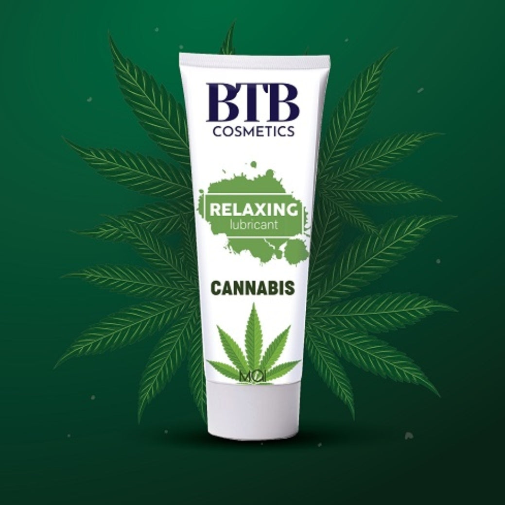 BTB Water Based Cannabis Lubricant 100ml